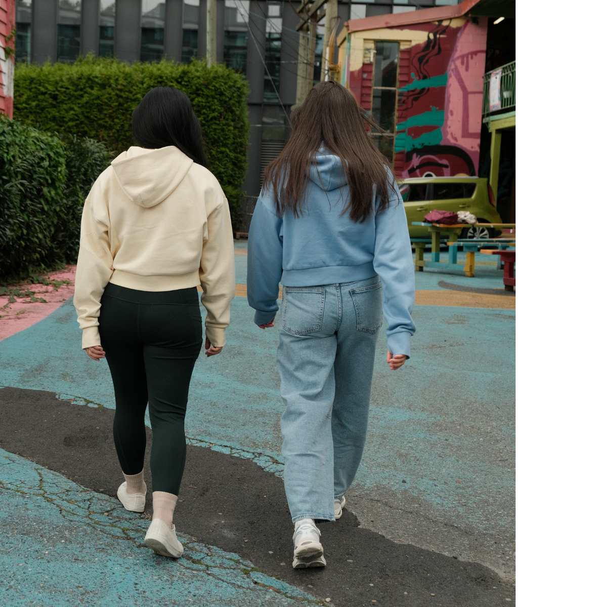always supporting women hoodie - sky blue