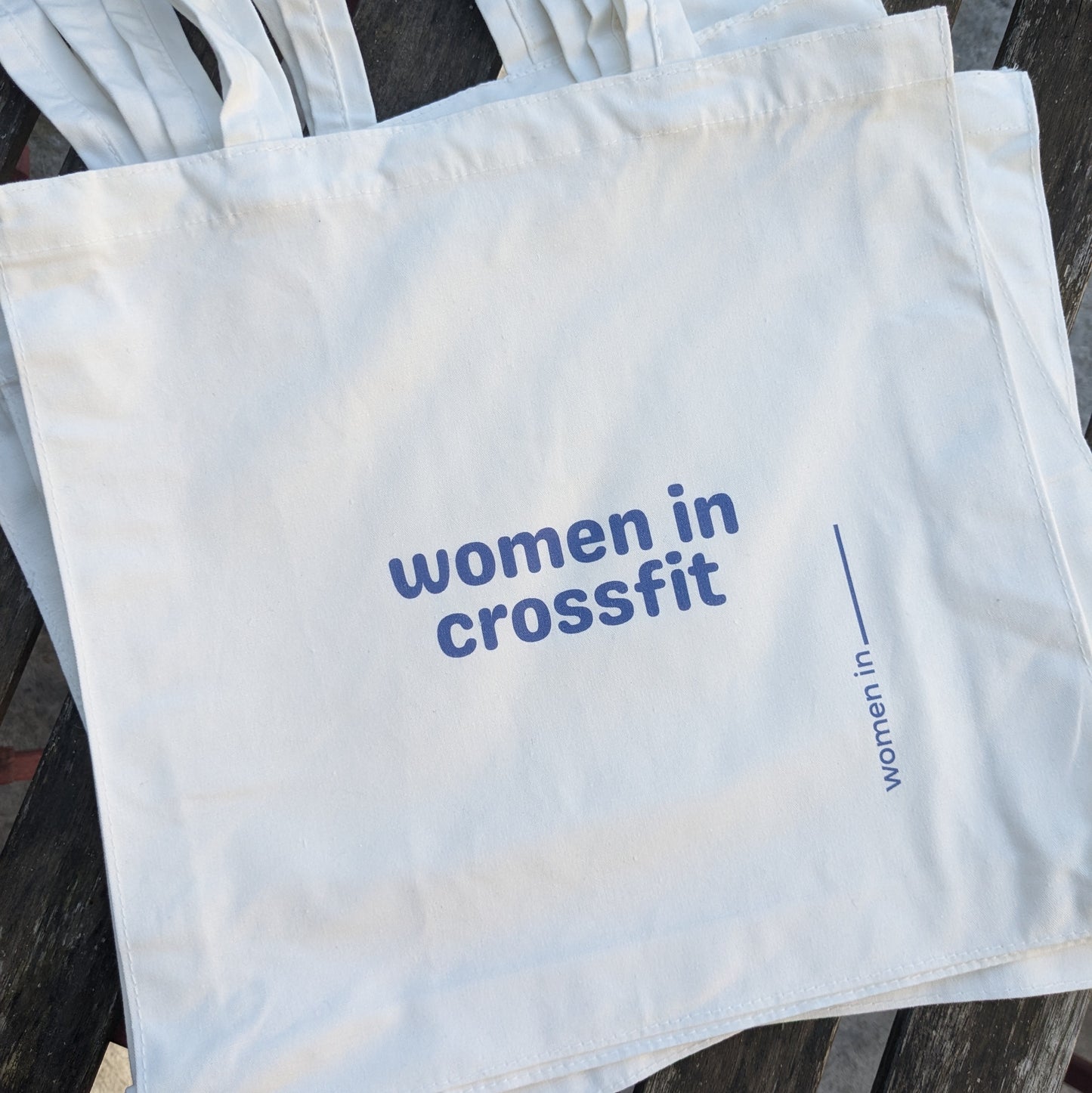 Customized tote bag.             Women in ______ ?