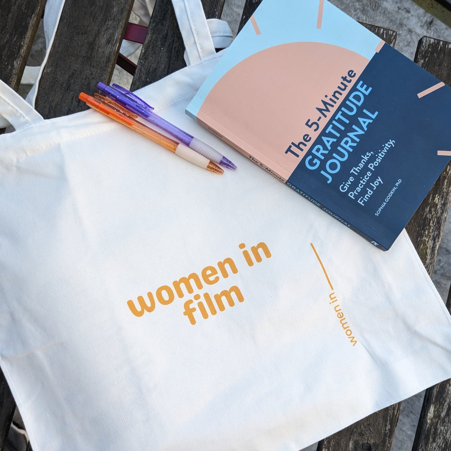 Customized tote bag.             Women in ______ ?