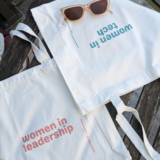 Customized tote bag.             Women in ______ ?