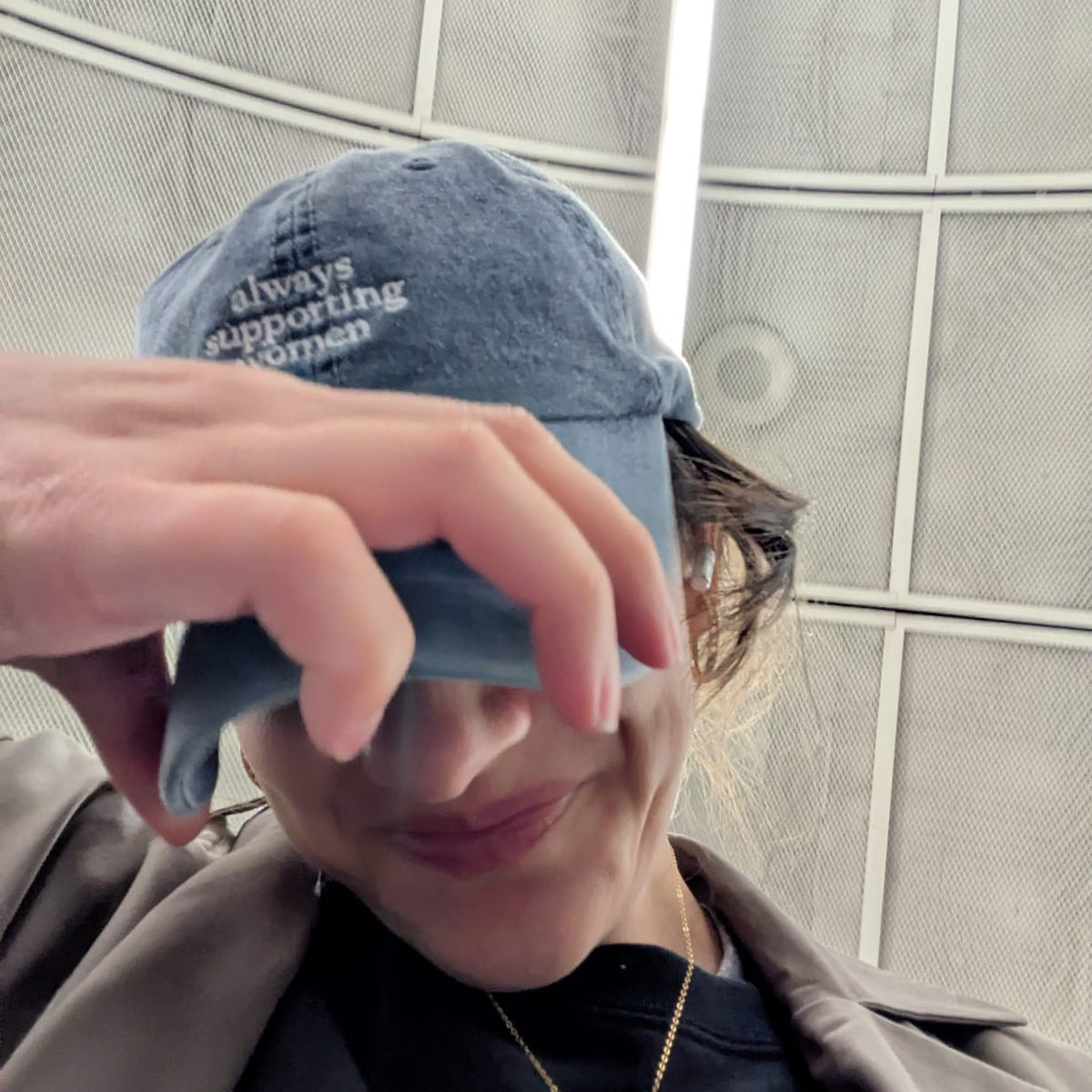 Always supporting women - baseball cap
