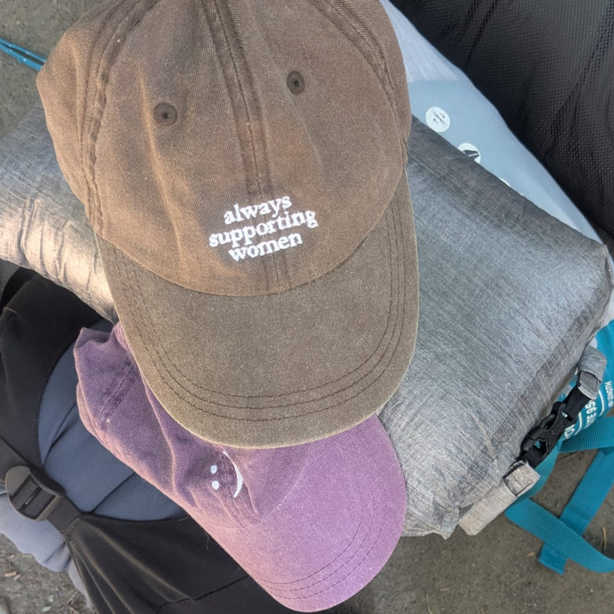 Always supporting women - baseball cap