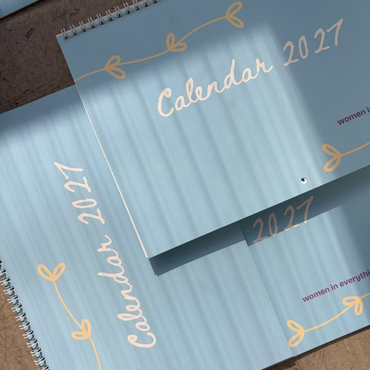 Women in everything calendar 2027