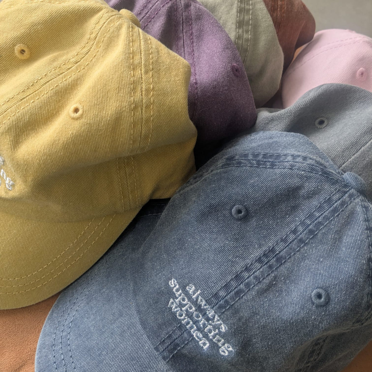 Always supporting women - baseball cap
